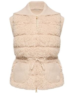 Moncler Gilet Light - Natural