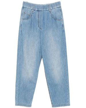 Brunello Cucinelli Five-Pocket Trousers L - Blue