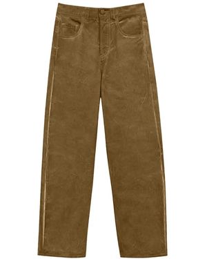 Uma Wang Phyllis Trousers Mustard - Green