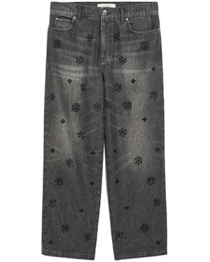 Weekend by Maxmara Manetta Denim Trousers - Grey