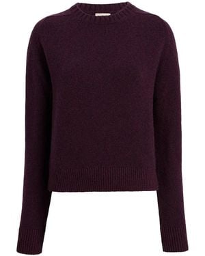 KHAITE Nera Jumper Plum - Purple