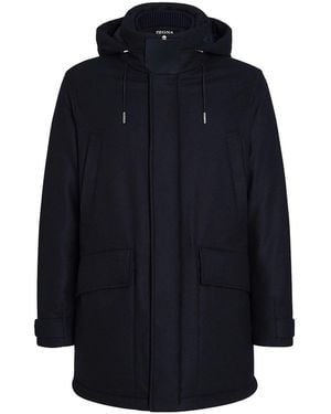 ZEGNA Technical Parka - Blue