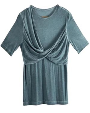 Uma Wang Twist Top Steel - Blue