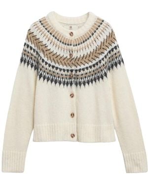 Barbour Pauline Cardigan Clound Jumper - White