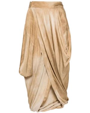 Uma Wang Gink Skirt Mustard - Natural