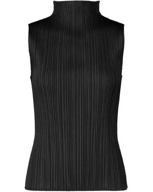 Issey Miyake Pleats Please Top - Black