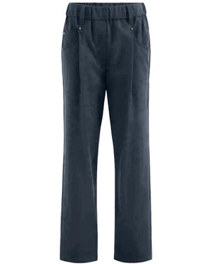 Brunello Cucinelli Baggy Pull-On Trousers - Blue