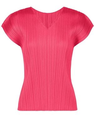 Issey Miyake Pleats Please Monthly Colours June Top Bright - Pink