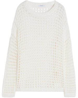 Max Mara Mxpfebe Mesh Top - White