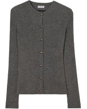 Burberry Cashmere Cardigan Mel - Grey