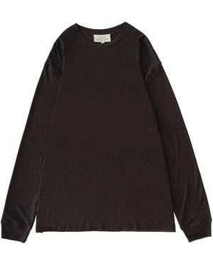 Studio Nicholson Simmons Top Grape - Black