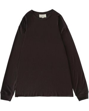 Studio Nicholson Simmons Top Grape - Black