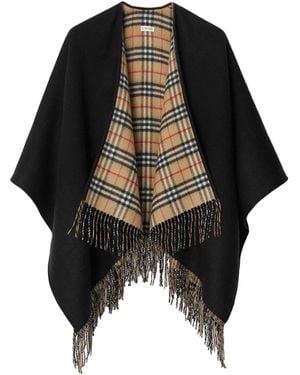 Burberry Woo Cape Reversible - Black