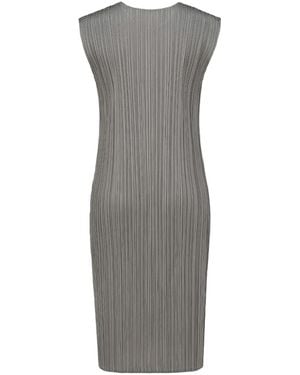 Issey Miyake Pleats Please Dress - Grey