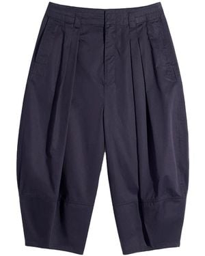Lemaire Volume Trousers Ink - Blue