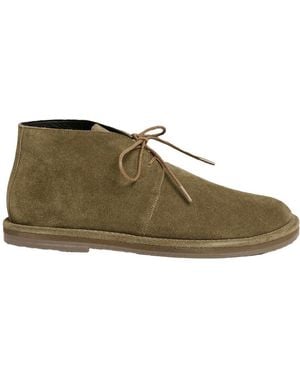 Studio Nicholson Woodrow Suede Shoes Taupe - Green