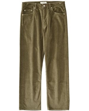 Studio Nicholson Riso Corduroy Pant Lichen - Green