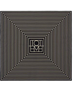 TOTEME Silk Scarf - Black