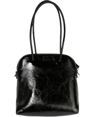 Uma Wang Small Soft Shoulder Bag/Mustard - Black