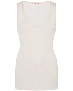 The Row Danel Top Ivory - White