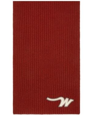 Weekend by Maxmara Bardies Wool Scarf Cherry - Red