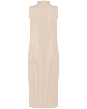 Issey Miyake Pleats Please Tunic Greige - Natural