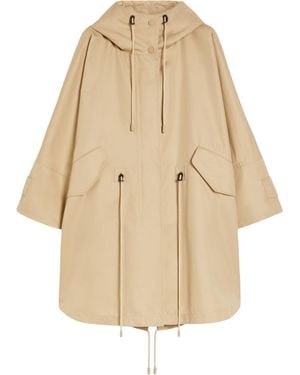 Weekend by Maxmara Cotton Gabardine Cape Sand - Natural