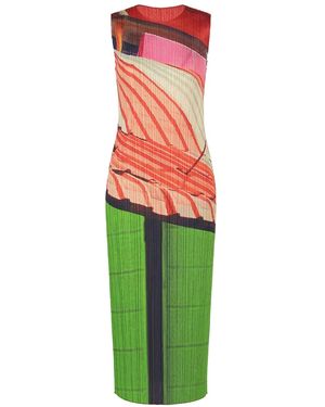 Issey Miyake Pleats Please Dress - Green