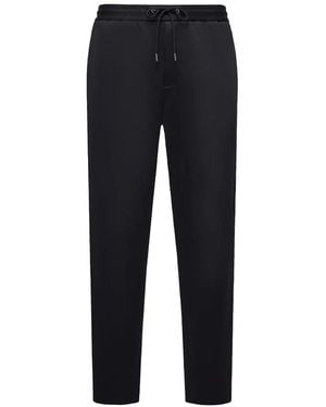 Moncler Logo Jogging Pants Rtw Pants - Black