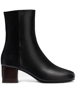 Lemaire 55Mm Anatomic Boots - Black
