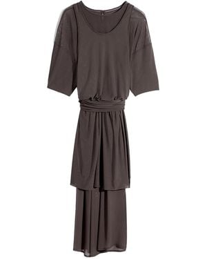 Lemaire Double Layer Dress - Grey