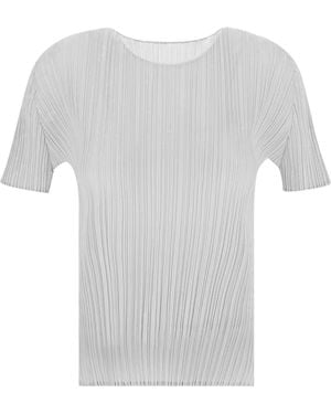 Issey Miyake Pleats Please Top L - White