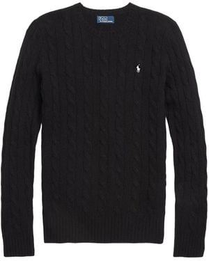 Polo Ralph Lauren Ralph Lauren Wool-Cashmere Crewneck Jumper - Black