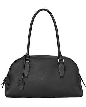 The Row Medium E/W India Bag - Black