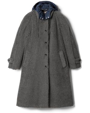 Miu Miu Soprabito Monopetto - Grigio