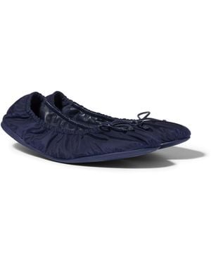 Miu Miu Ballerine Pieghevoli - Blu