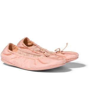 Miu Miu Ballerine Pieghevoli - Rosa