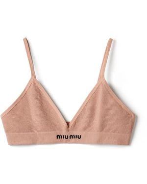 Miu Miu Nahtloser Bh, Damen, Größe - Pink