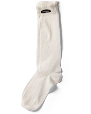 Miu Miu Socken Aus Baumwolle, Damen, Größe - Weiß
