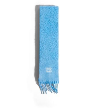 Miu Miu Sciarpa - Blu