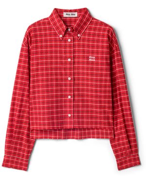 Miu Miu Camicia - Rosso