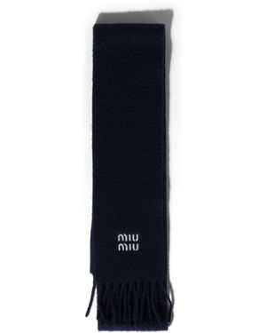 Miu Miu Sciarpa - Blu