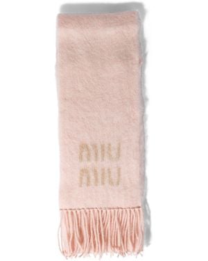 Miu Miu Sciarpa - Rosa