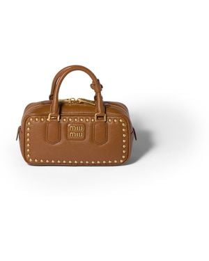 Miu Miu Borsa Arcadie - Marrone