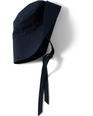 Miu Miu Cappello Da Pescatore - Blu