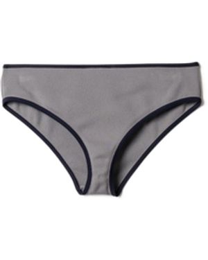 Miu Miu Costume Da Bagno Slip - Bianco