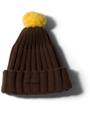 Miu Miu Cappello - Marrone