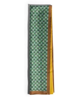 Miu Miu Foulard Stampato - Verde