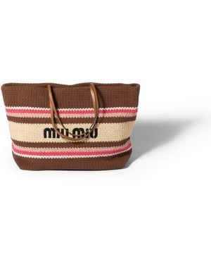 Miu Miu Borsa Shopping - Multicolore