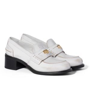 Miu Miu Mocassini - Bianco